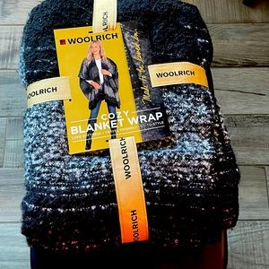 Blanket Wrap black and grey